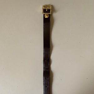 Authentic Louis Vuitton ebene luggage tag strap